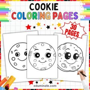 Bakery Coloring Pages Bundle | Cookies, Cupcakes and Bakery Treats page 2