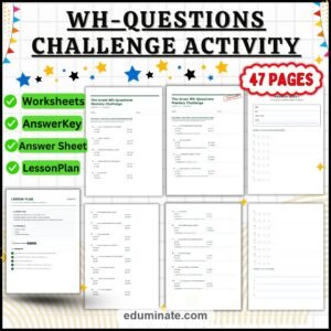 Grammar Worksheets PDF Bundle | Homophones, Questions, Contractions and More page 2