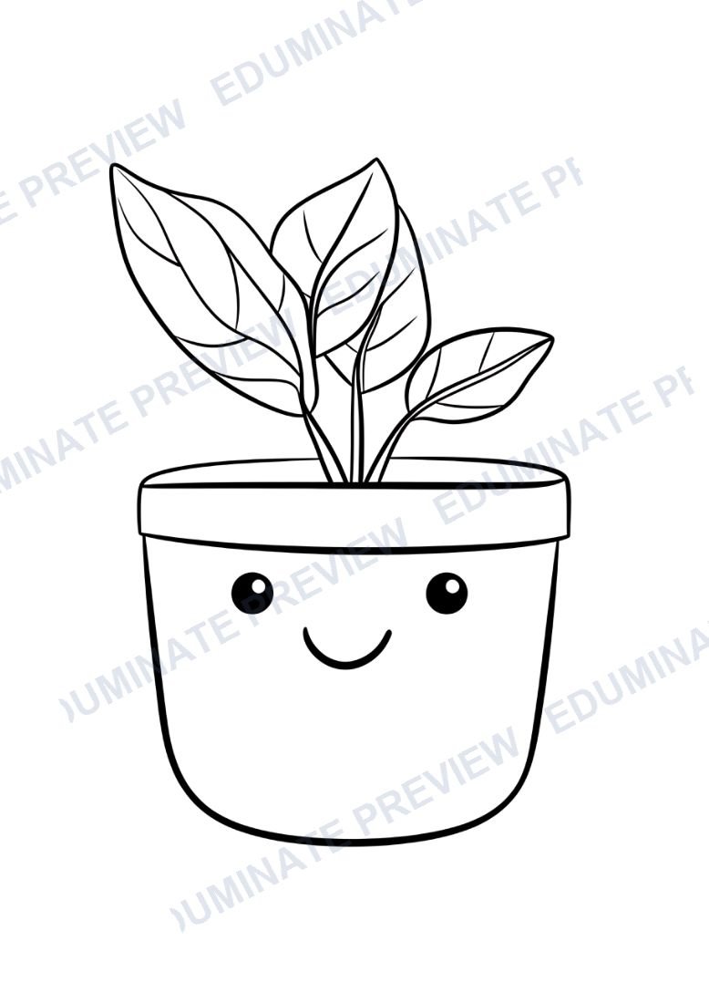 Preview sheet 4 of August Coloring Pages (80 Printable Summer Coloring Sheets)
