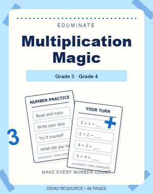 Multiplication Magic Mastery Workbook — resource cover