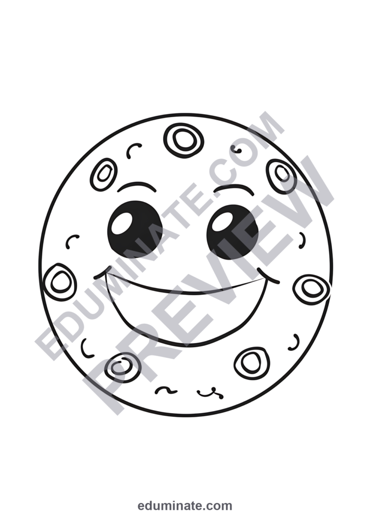 Cookie Coloring Pages | Sweet Treats Art Activity for Preschool Classrooms preview page