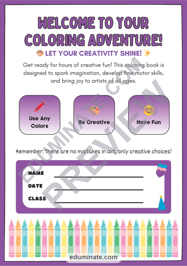 Caring for Nature Coloring Pages Earth Day Recycling Coloring Sheets 50 Pages preview page
