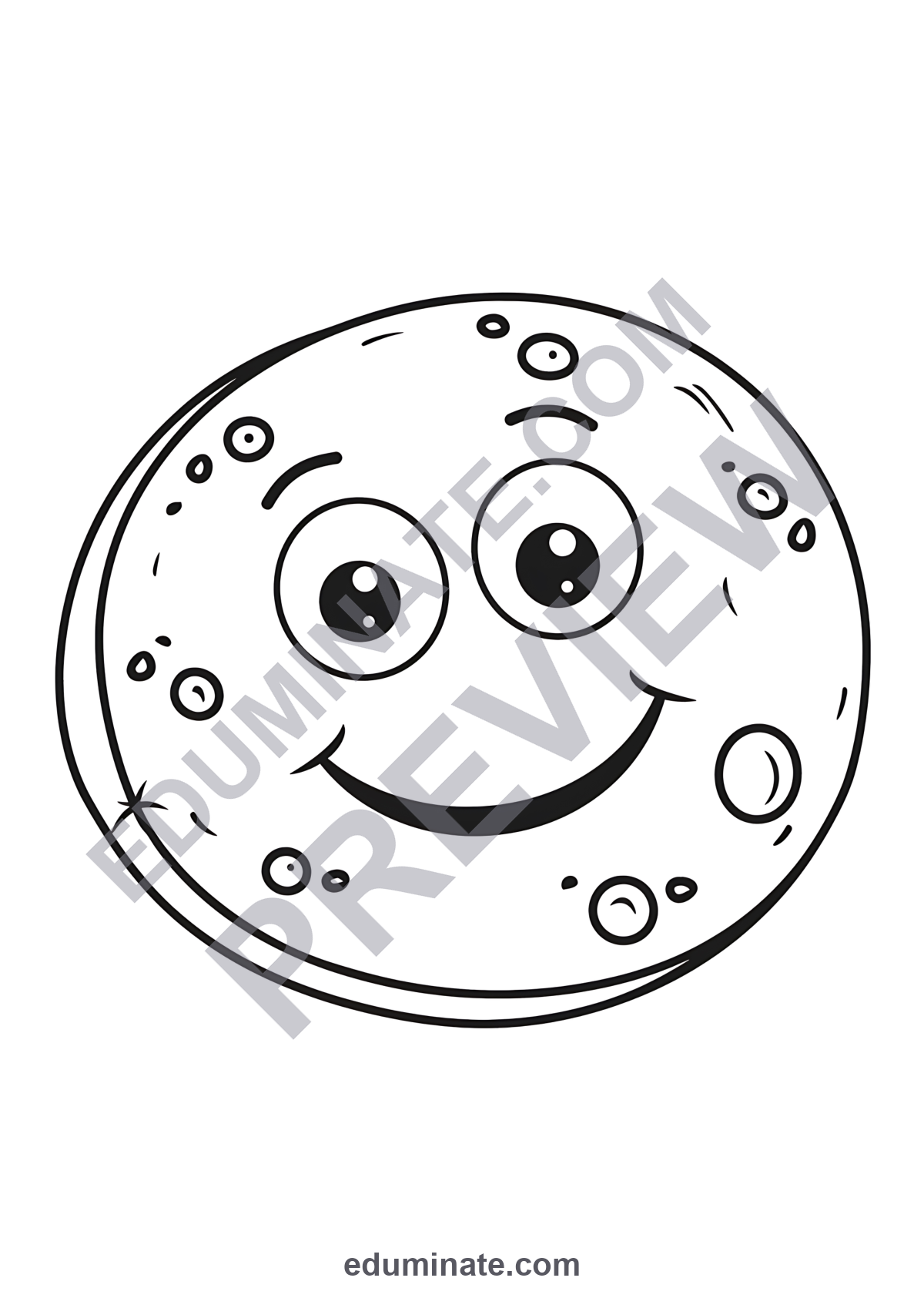 Preview sheet 3 of Cookie Coloring Pages | Sweet Treats Art Activity for Preschool Classrooms