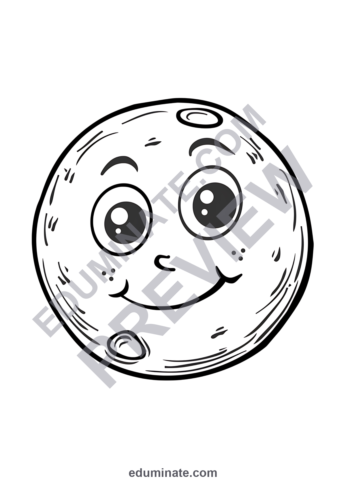 Preview sheet 5 of Cookie Coloring Pages | Sweet Treats Art Activity for Preschool Classrooms