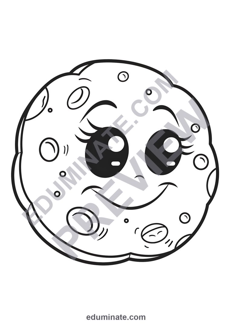 Cookies Coloring Sheets | Sweet Treats Art and Fun Coloring Pages for Kids sample page 5