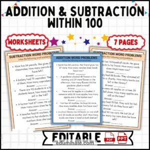 Math Mega Bundle | Worksheets, Flashcards and Math Coloring Packs page 3