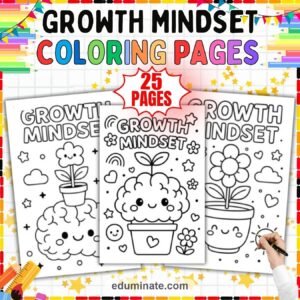 Growth Mindset Coloring Sheets Bundle | Affirmations, Quotes and Smart Cookie Sheets page 7