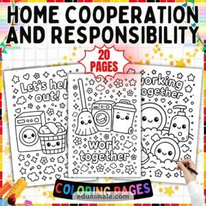 Islamic Coloring Pages Bundle | Ramadan, Kindness and Good Manners Sheets page 4