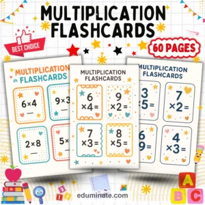 Alphabet Flashcards PDF Bundle | Alphabet, Sight Words and Math Fact Cards page 4