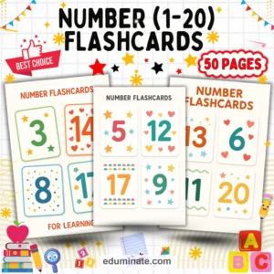 Number Flashcards Bundle | Counting Cards for Preschool and Kindergarten page 2