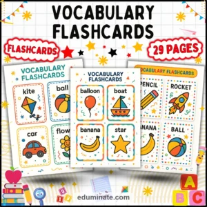 Vocabulary Flashcards Bundle | Tools, Community Helpers, Vehicles and Classroom Words page 5