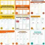 Seasonal Worksheets Bundle | Summer, Fall, Spring and Back to School Passages cover