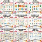 Preschool Worksheets Bundle | Flashcards, Counting and Coloring Packs cover