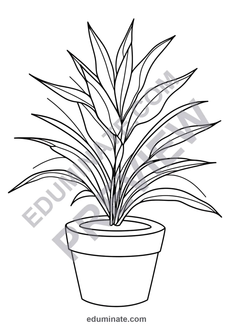 Parts of a Plant Coloring Pages Science Botany Activity Sheets Pack for Kids sample page 1