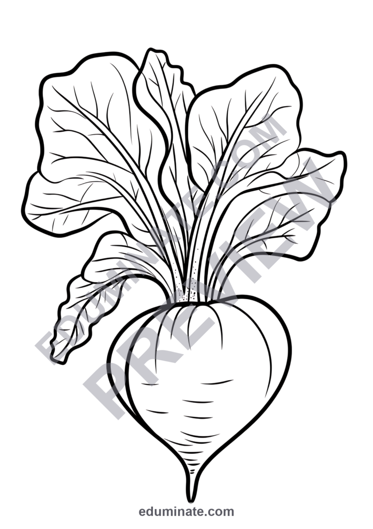 Fruit and Veggie Coloring Pages Healthy Food 22 Quick Printable Activities sample page 2