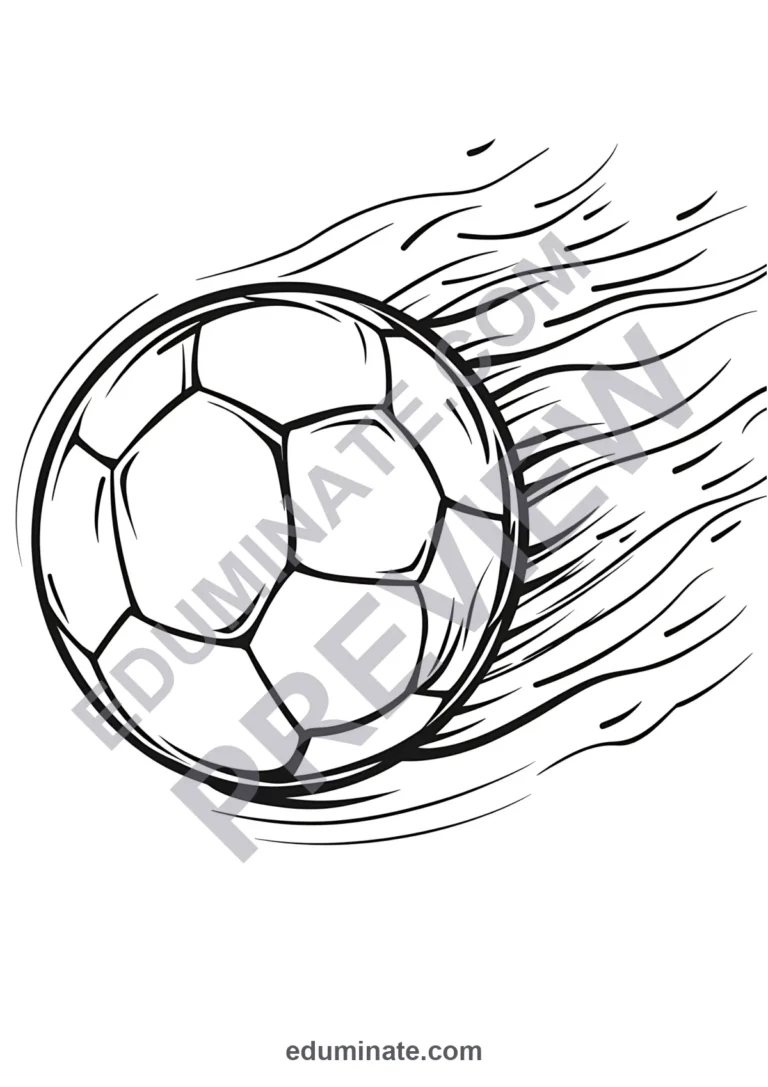 Sports Balls Coloring Pages 80 Athletic Football Soccer Baseball Art Sheets sample page 2