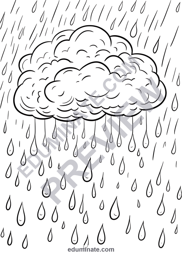 Weather Seasons Coloring Pages Annual Climate Cycle Activity Pack for Kids sample page 2