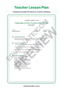 Spanish Animals Worksheets – Reading Passages with Questions and Answer Key page 2