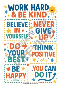 Classroom Motivational Posters for Students | Bulletin Board Posters | 26 Pages page 2