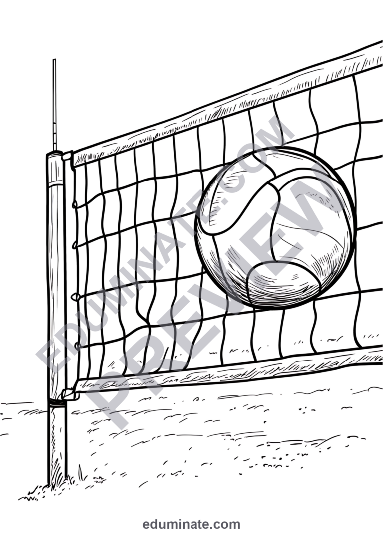 Sports Balls Coloring Pages 80 Athletic Football Soccer Baseball Art Sheets sample page 3