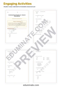 Sandstorms Reading Comprehension Passages Desert Weather Worksheets 2nd 8th page 3