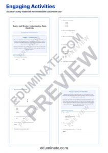 Static Electricity Worksheets: Reading Passages with Answer Keys, Grades 3-7 page 3