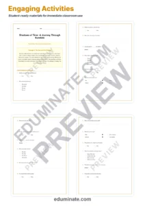 Sundials and Time Reading Comprehension Passages Worksheets 2nd to 6th Grade page 3