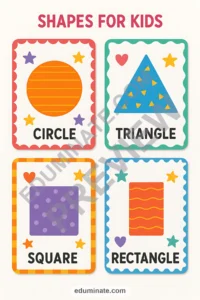 Shapes Flashcards | Printable Shape Cards for Preschool and Pre-K | 71 Pages page 3