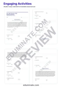 CVC Reading Passages Worksheets for Kindergarten and First Grade Phonics Set page 3