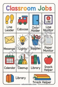 Preschool Classroom Jobs Chart | Classroom Jobs Chart with Pictures | 26 Pages page 4