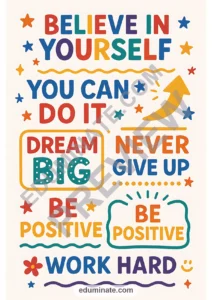 Classroom Motivational Posters for Students | Bulletin Board Posters | 26 Pages page 4