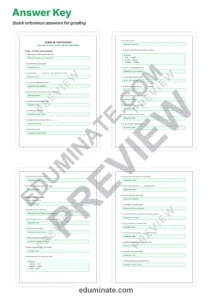 Spanish Animals Worksheets – Reading Passages with Questions and Answer Key page 5