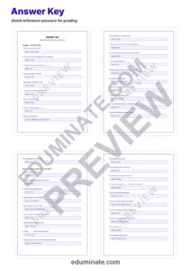 Flowers Worksheets: Reading Comprehension Passages with Answer Keys, Grades 1-5 page 5
