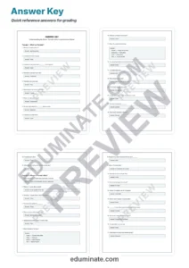 Tornado Worksheets: Reading Comprehension Passages with Answer Keys, Grades 3-8 page 5
