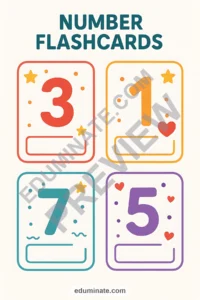 Number Flashcards Printable | Counting and Number Recognition Cards | 107 Pages page 5