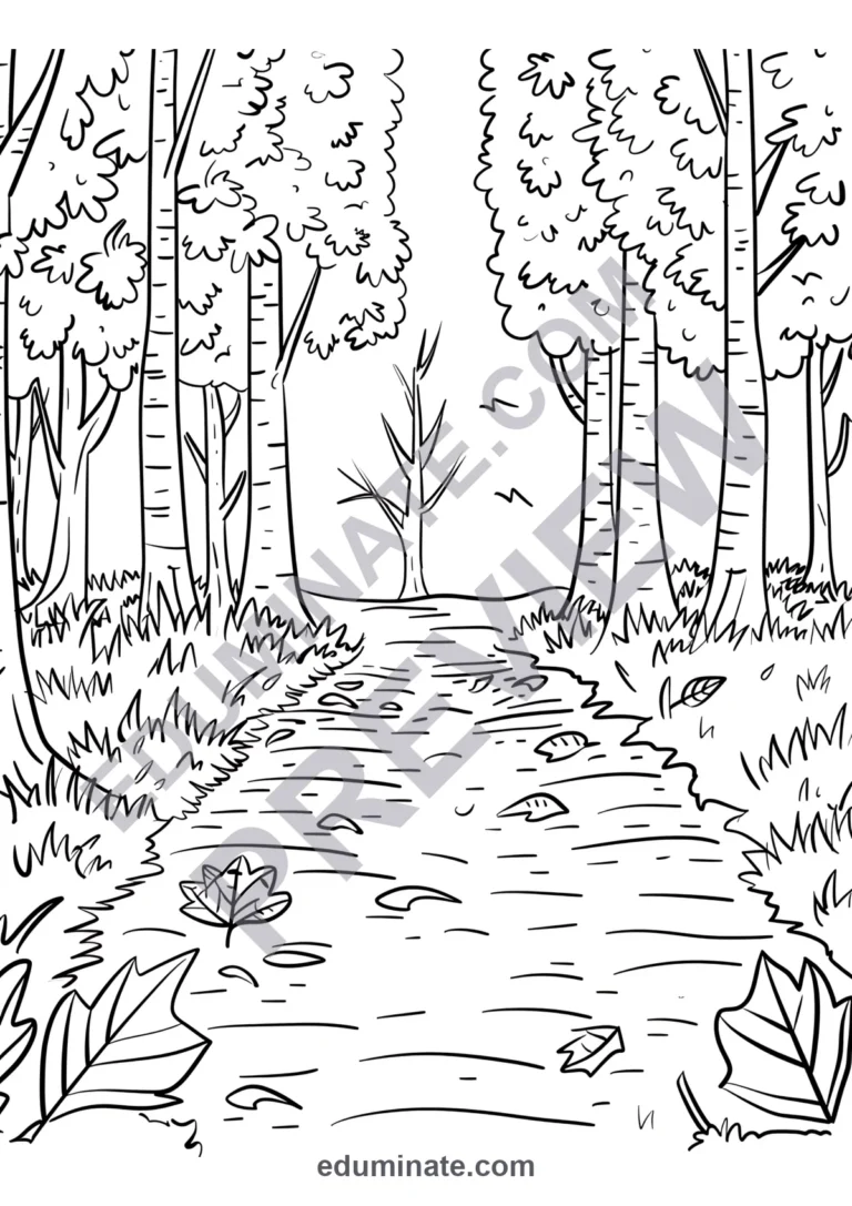 Sample Filing Library 29 Easy Fall Leaves Coloring Pages for Autumn Art Class