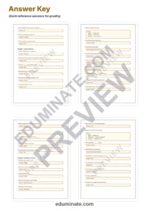 Rocks and Minerals Worksheets: Reading Passages with Answer Keys, Grades 3-7 page 6