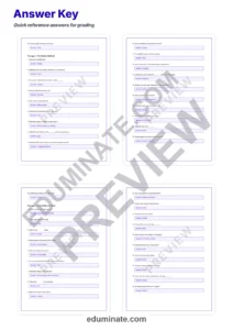 Flowers Worksheets: Reading Comprehension Passages with Answer Keys, Grades 1-5 page 6