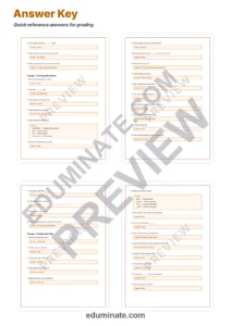 Summer Worksheets: Reading Comprehension Passages with Answer Keys, Grades 4-6 page 6