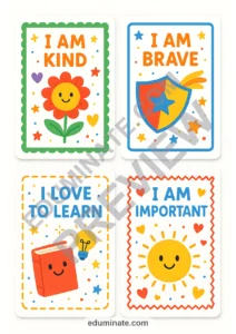 Positive Affirmation Cards | Printable Affirmation Cards for Kids | 30 Pages page 6