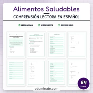Spanish Worksheets Bundle | Spanish Reading Passages With Questions page 2