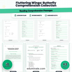 Insects Reading Comprehension Bundle | Bees, Ants, Butterflies and Spiders page 8