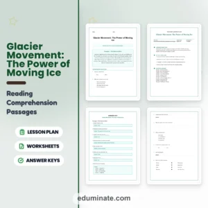 Polar Regions Reading Comprehension Bundle | Arctic, Penguins, Glaciers and Icebergs page 4