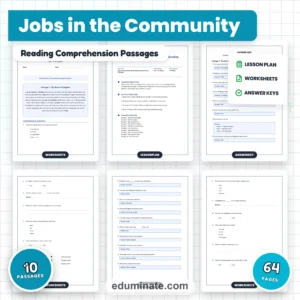 2nd Grade Worksheets Bundle | Reading, Grammar and Math Packs page 5