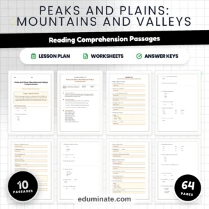 Earth Science Worksheets Bundle | Volcanoes, Earthquakes, Rivers and Rocks page 4