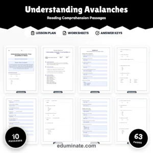 Earth Science Worksheets Bundle | Volcanoes, Earthquakes, Rivers and Rocks page 8