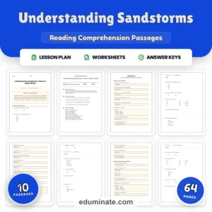 Weather Reading Comprehension Bundle | Rain, Tornadoes, Snow and the Water Cycle page 8