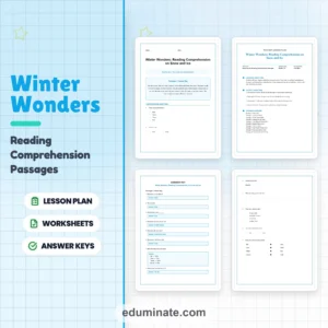Weather Reading Comprehension Bundle | Rain, Tornadoes, Snow and the Water Cycle page 7